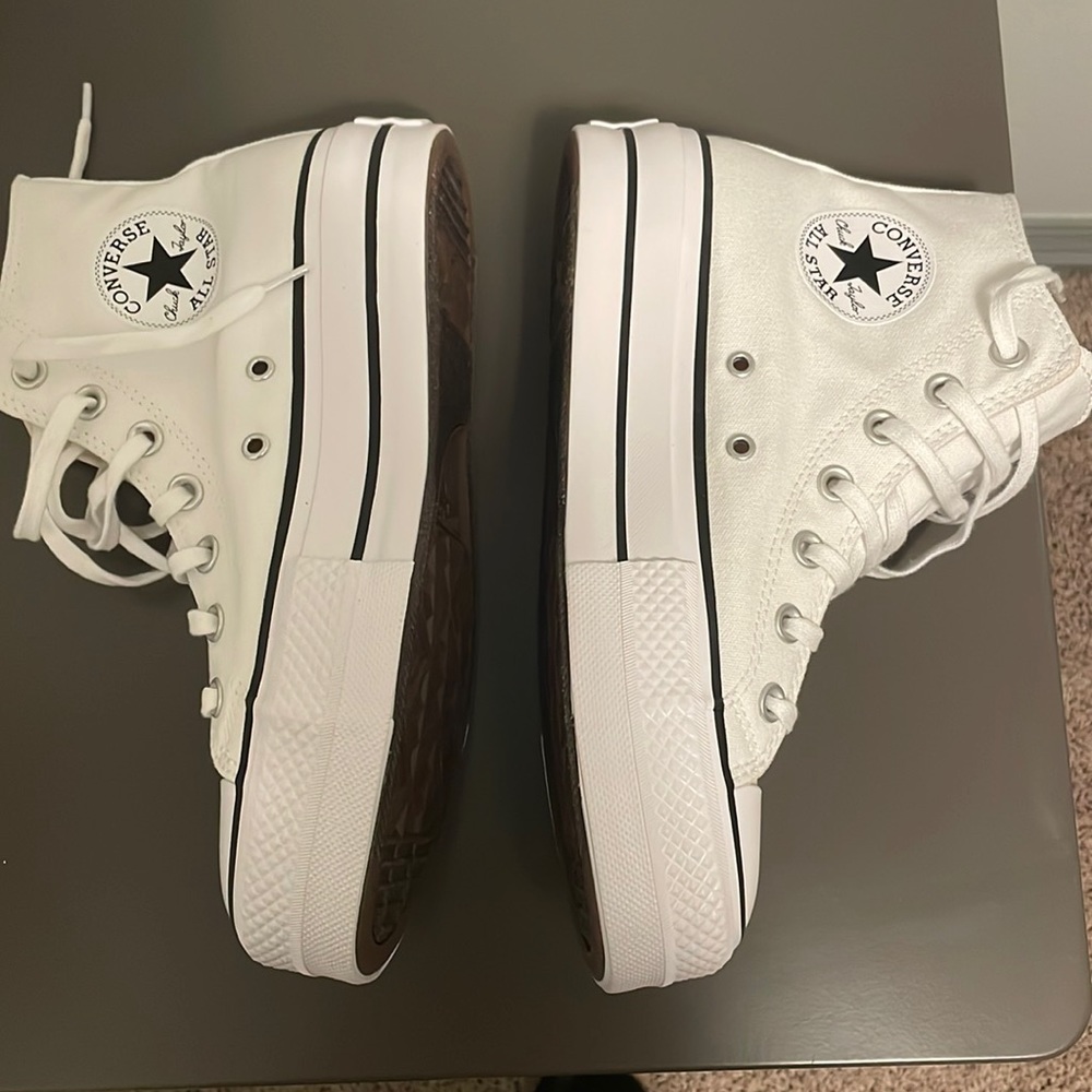 Platform high top Converse. Brand new, womens size 7.5.